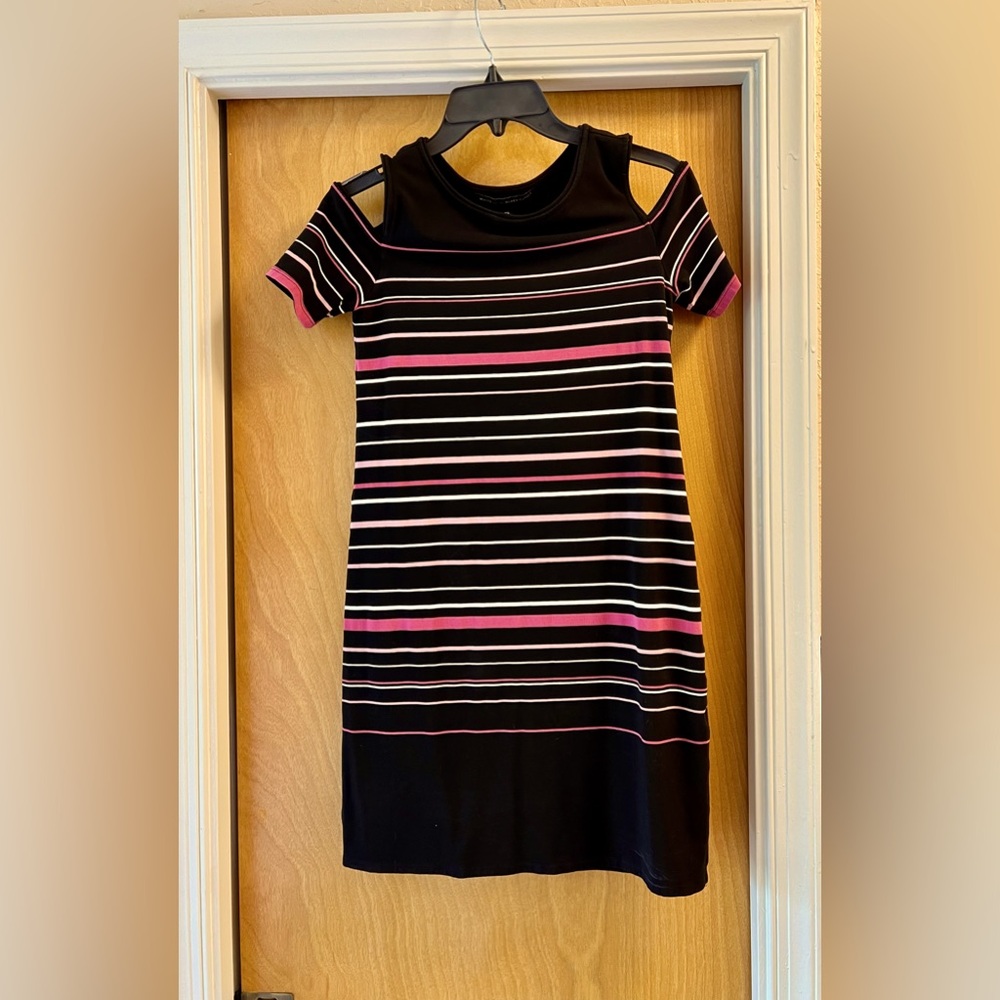 WHBM cold shoulder dress